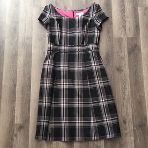 Isaac Mizrahi size 10 plaid dress